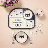 Baby Bamboo Fiber Plate Set
